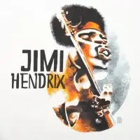 Футболка «Меламед. Jimi Hendrix», белая, размер XXL