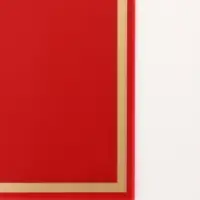 Плёнка для цветов, красный с золотым, 58 см&times;10 м
