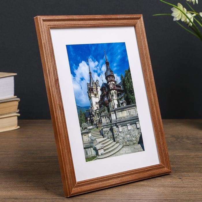 Фоторамка 15х20 (3N68) орех (пластиковый экран) Фоторамка 15х20 (3N68) орех (пластиковый экран)