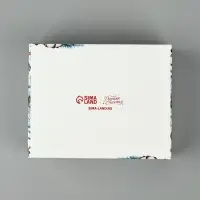 Коробка складная с пластиковой крышкой «С Новым годом!», 11.5 х 9 х 4 см