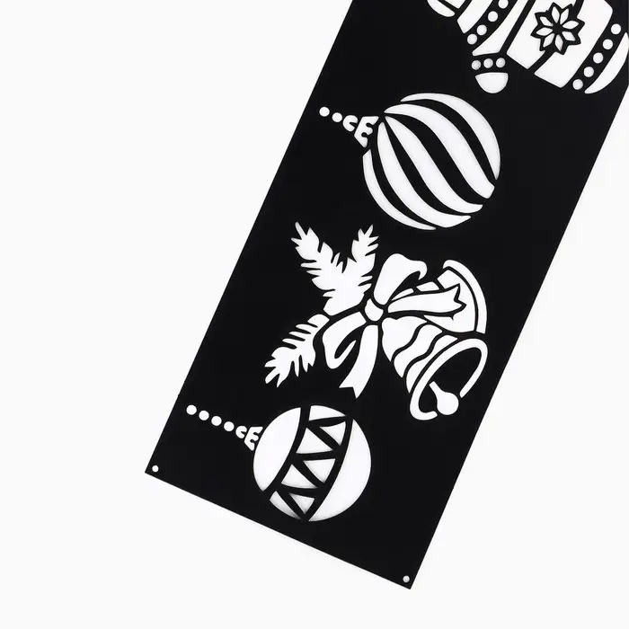 Набор трафаретов для выпечки «Новогоднее настроение», 32×10 см Набор трафаретов для выпечки «Новогоднее настроение», 32×10 см