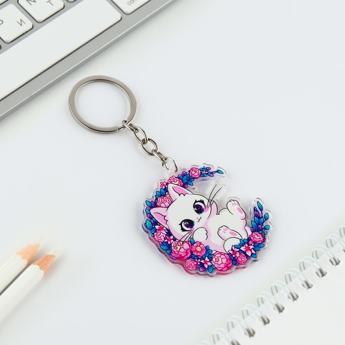 Парные брелоки «Котики» набор, 2 шт.