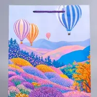 Пакет подарочный ламинированный &laquo;Летний вечер&raquo;, 26&times;12&times;32 см