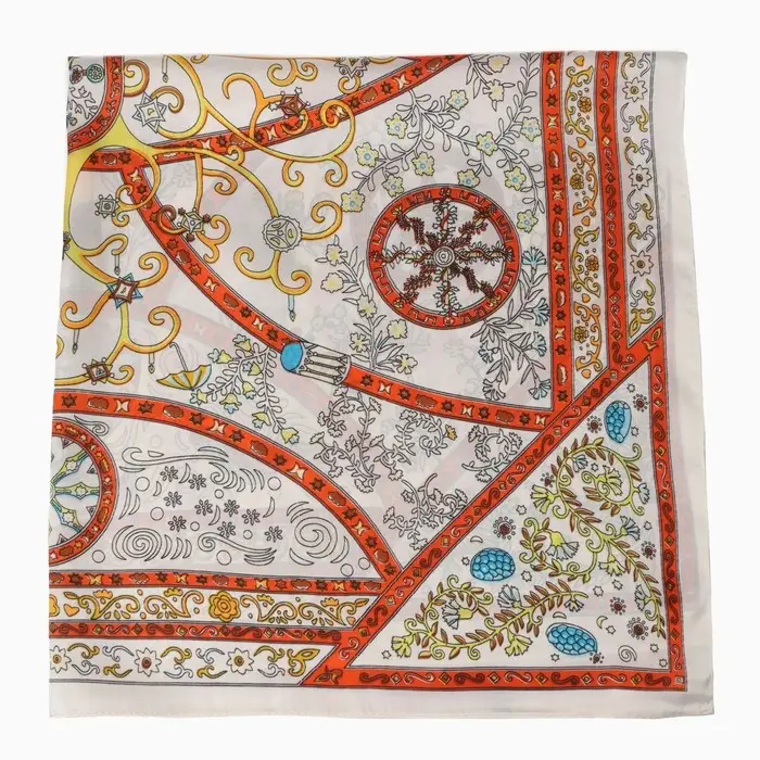 Платок женский MINAKU, размер 70×70 см, белый