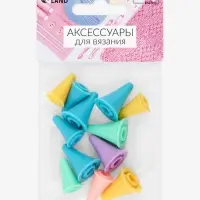 Набор заглушек для спиц, d=1.8 / 1.3 см, 12 шт., разноцветный