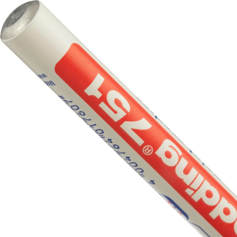 Маркер лаковый EDDING E-751/49 белый, 1-2мм, мет. корп