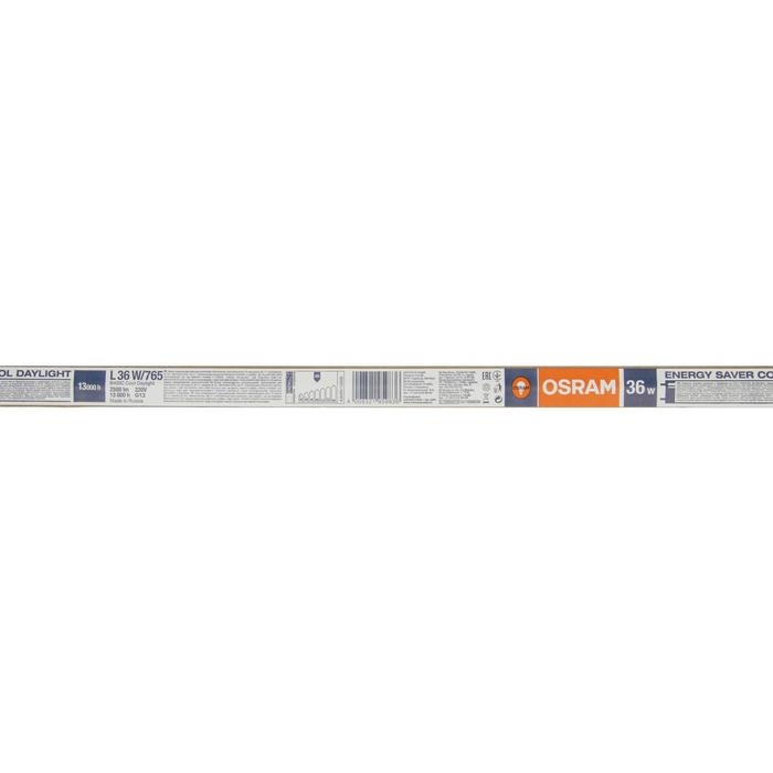 Лампа люминесцентная Osram L 36W/765, G13, 36 Вт, 6500 К, 1200 мм