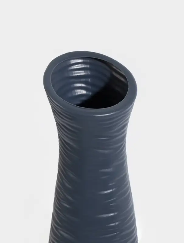 Ваза напольная &laquo;Логанс&raquo;, 57&times;12 см, пластик, серая