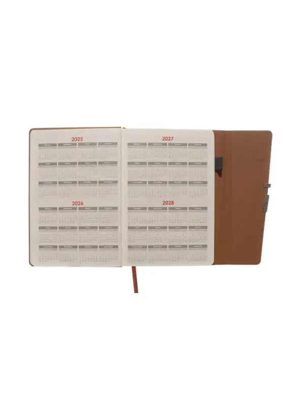 Ежедневник недатированный формат А5, с клапаном, 96л, линия, пвх, Серый Ежедневник недатированный формат А5, с клапаном, 96л, линия, пвх, Серый