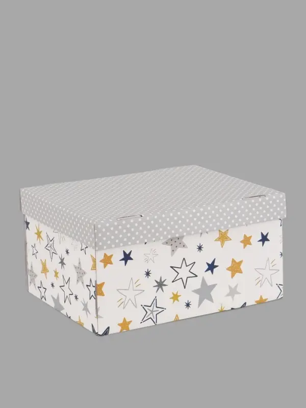 Коробка складная &laquo;Звёздочки&raquo;, 31 х 25,5 х 16 см