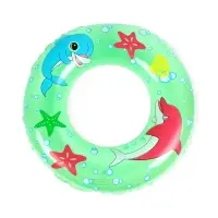 Круг для плавания 75 см, цвет зеленый