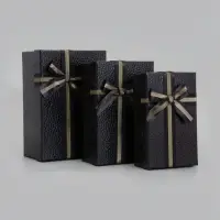 Набор подарочных коробок 3 в 1, прямоугольные 23&times;16&times;9.5 21&times;14&times;8.0 19&times;12&times;6.5 см