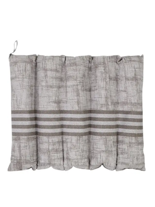 Коврик - сидушка для бани и сауны, стружка можжевельника с душицей