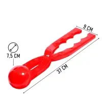 Песколеп &mdash; снежколеп, диаметр 7.5 см, цвет МИКС