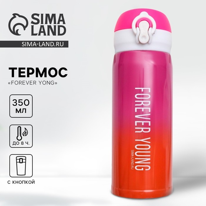 Термос «Forever young,», 350 мл, время сохранения тепла 6-8 ч Термос «Forever young,», 350 мл, время сохранения тепла 6-8 ч
