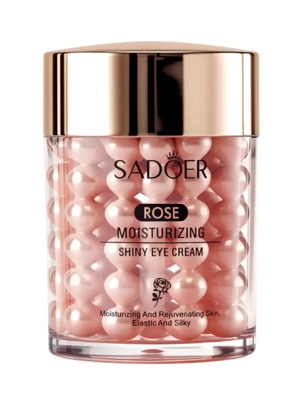 Крем для кожи вокруг глаз капсульный питательный SADOER с ароматом розы, 60 г