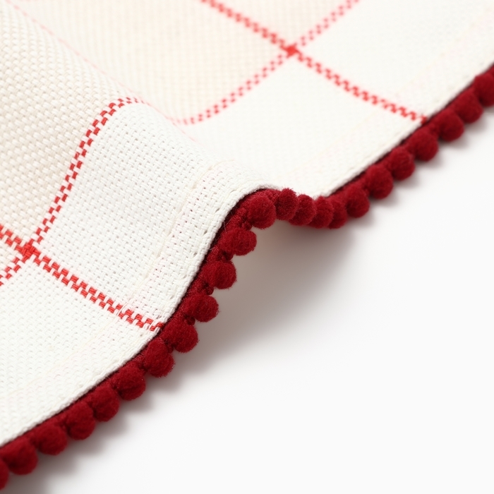 Новый год. Салфетка Этель Новый год. Салфетка Этель "Bright cage" 30х40см, 100% хл, рогожка 186 г/м2