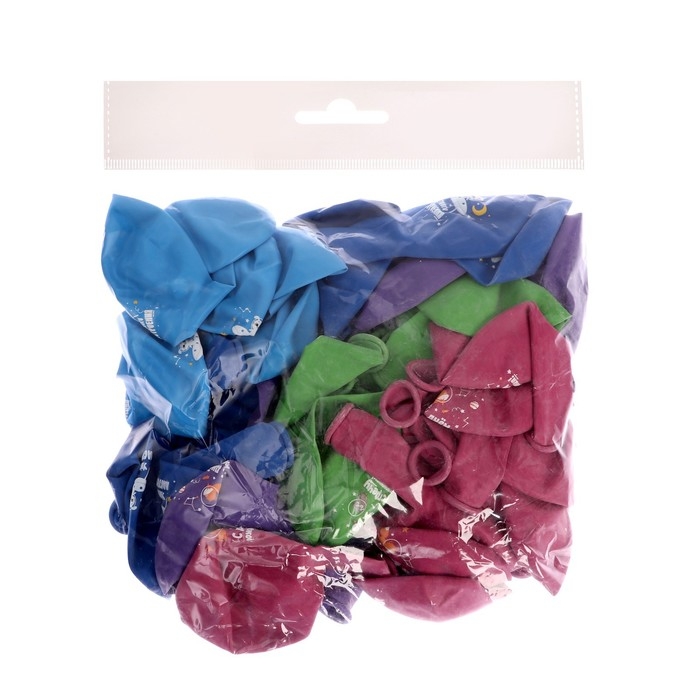 Воздушные шары латексные 12" &laquo;Улётного настроения&raquo;, 50 шт.