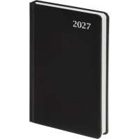Ежедневник датированный 2027 Attache А5 168л 138x213мм балакрон черн
