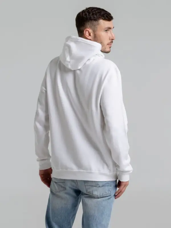 Толстовка с капюшоном Snake II белая, размер XS Толстовка с капюшоном Snake II белая, размер XS