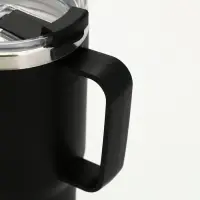 Термокружка "Стань бодрее", 500мл, черная Термокружка "Стань бодрее", 500мл, черная