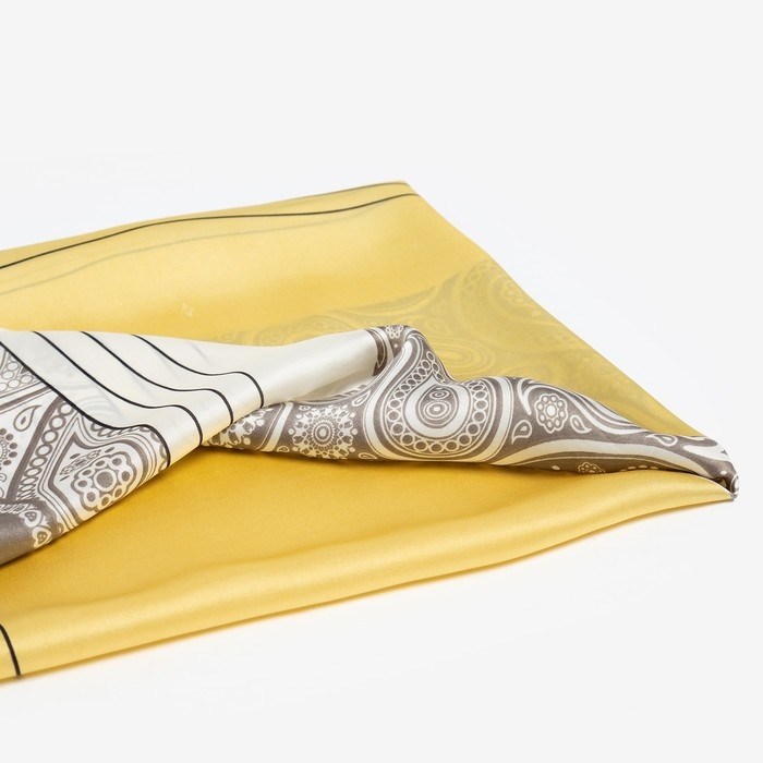 Платок женский MINAKU р-р 70*70 см, цвет серый Платок женский MINAKU р-р 70*70 см, цвет серый