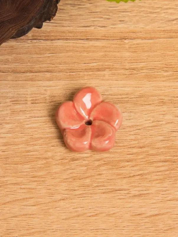 Подставка под благовония  Подставка под благовония "Цветок" керамика, цв. МИКС, 3х3х0,5 см