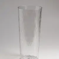 Ваза для цветов &laquo;Венера&raquo;, 25.5&times;11.5 см, диагональ, пластик, прозрачная