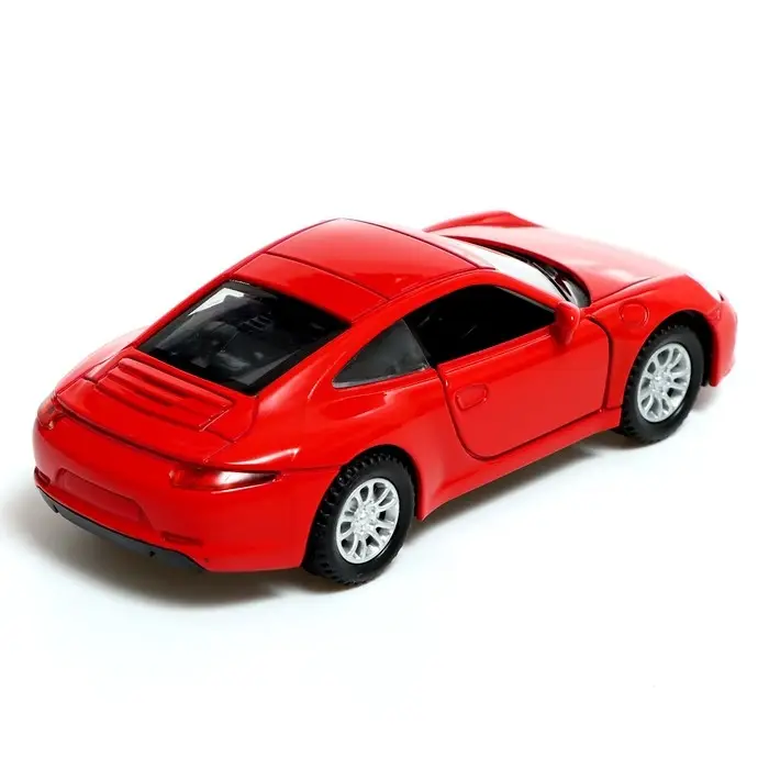 Машина металлическая RACE, 1:32, инерция, свет и звук, цвет красный Машина металлическая RACE, 1:32, инерция, свет и звук, цвет красный