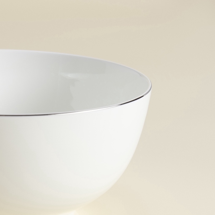 Салатники SL Home «Каскарон», 1,4 л, d=18 см, набор 2 шт, костяной фарфор, белые Салатники SL Home «Каскарон», 1,4 л, d=18 см, набор 2 шт, костяной фарфор, белые