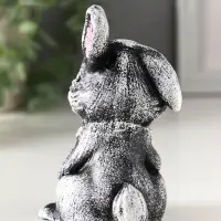 Фигурка гипс &laquo;Зайчонок с грибком&raquo;, 12&times;8&times;7 см