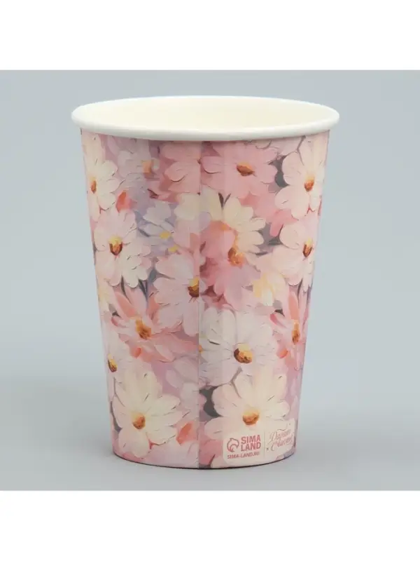 Стакан для цветов &laquo;Цветы&raquo;, 350 мл