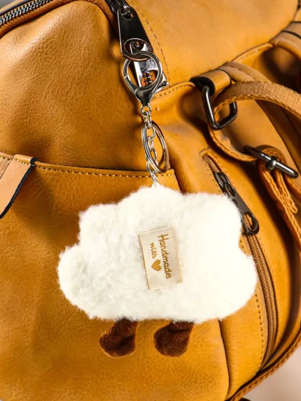 Брелок текстиль Брелок текстиль "Облачко с ножками" 10х9 см