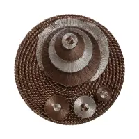 Держатель для штор CAPPIO KS038, d=11 см, цвет бронза с серебром, 2 шт.
