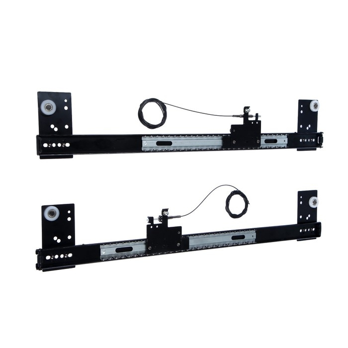 Комплект направляющих для поворотных дверей ТУНДРА L=650 мм., H=35 мм. Комплект направляющих для поворотных дверей ТУНДРА L=650 мм., H=35 мм.