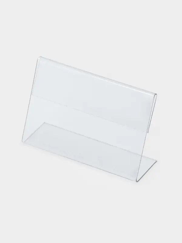 Ценникодержатель, 6&times;2&times;4 см, ПЭТ 0.5 мм