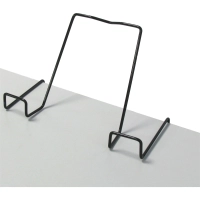 Подставка для книг ГЛОБУС металлическая (черная)