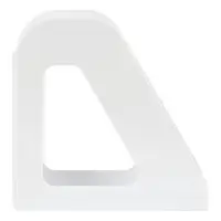 Лоток для бумаг Стамм &laquo;Фаворит&raquo;, А4, вертикальный, 1 отделение, белый, ширина 90 мм