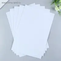 Фетр мягкий 1 мм 20×30 см белый