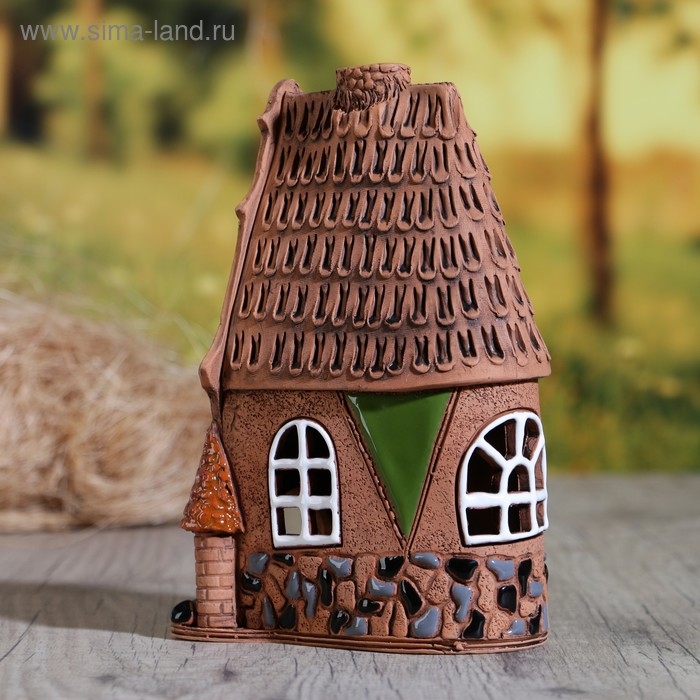 Аромалампа Домик «Краб», 18 см, ручная работа, микс Аромалампа Домик «Краб», 18 см, ручная работа, микс