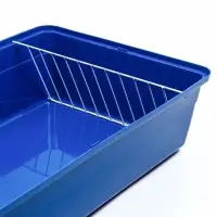 Клетка для кроликов, 60&times;36&times;32 см, усиленная, синяя