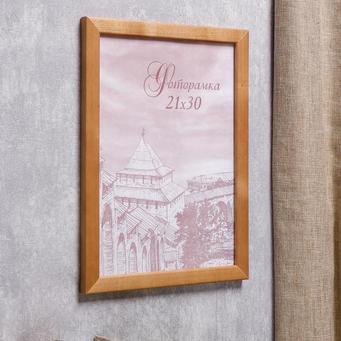 Фоторамка сосна с24 дуб 21х30 см (пластиковый экран) Фоторамка сосна с24 дуб 21х30 см (пластиковый экран)