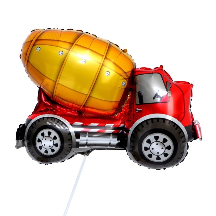 Шар фольгированный 32 Шар фольгированный 32" «Бетономешалка»