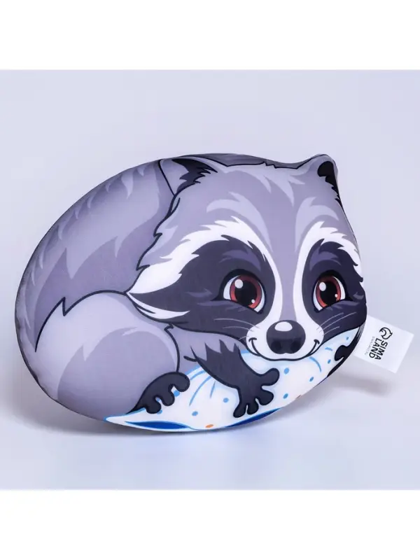 Подушка декоративная антистресс &laquo;Енот&raquo;, 31&times;20 см