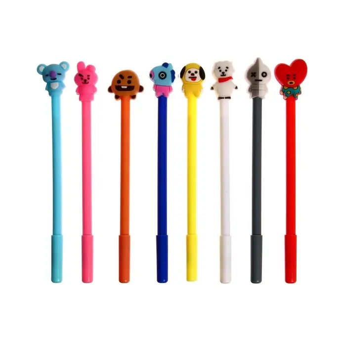 Ручка - прикол Calligrata «Зверушки», гелевая, МИКС Ручка - прикол Calligrata «Зверушки», гелевая, МИКС