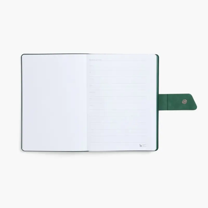 Ежедневник Boom, недатированный, черный с зеленым Ежедневник Boom, недатированный, черный с зеленым