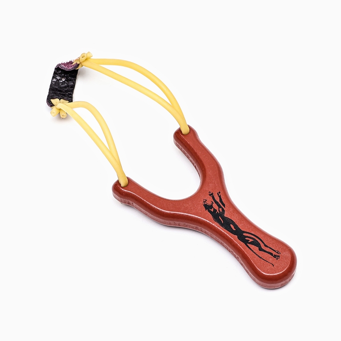 Рогатка деревянная Рогатка деревянная "Детство", 14 см, коричневая