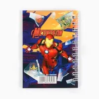 Блокнот А7, 28 листов, набор 4 шт., Марвел