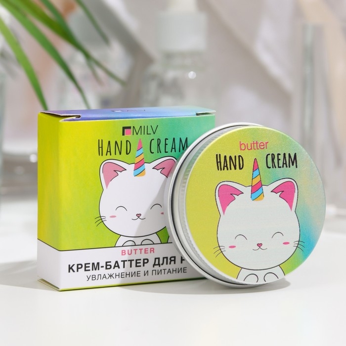 Крем-баттер для рук MILV  Крем-баттер для рук MILV "Персик и манго", 30 мл