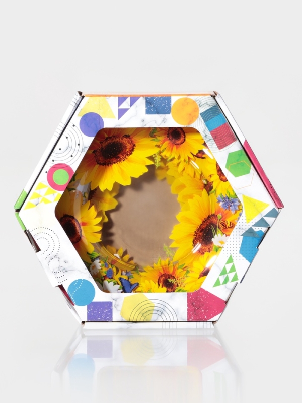 Набор тарелок 6шт."Подсолнухи"